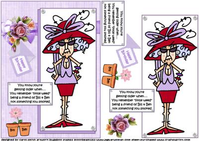Stella Remembers Bill & Ben Quick Card