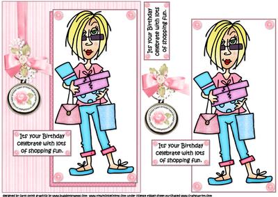 J.j Shopping Fun Quick Card