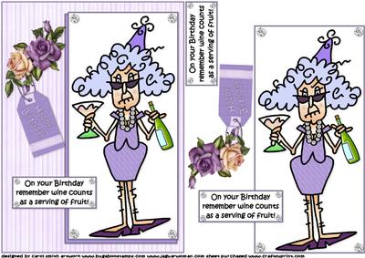Stella Gets Her Daily Fruit Quick Card