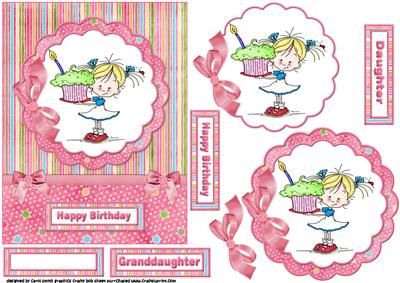 Avery Has a Birthday Cake Quick Card