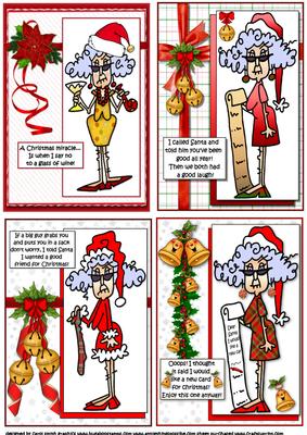 Selection of Four Stella Themed Christmas Toppers