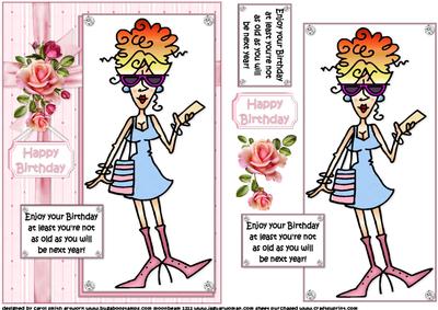 Rita Says Enjoy Your Birthday Quick Card