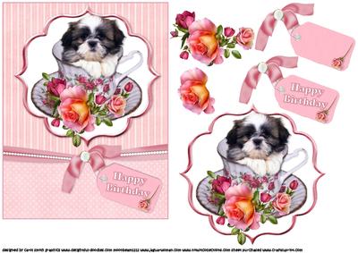 The Shih Tzu is My Cup Rosie Lea