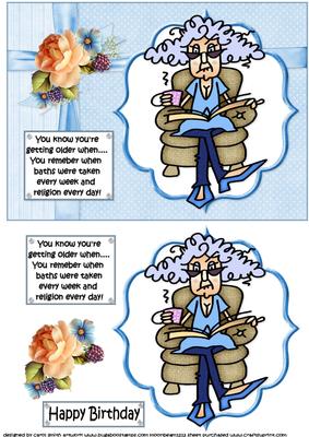 Stella Remembers When -  Quick Card