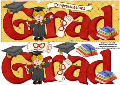 Large Dl Graduation Girl