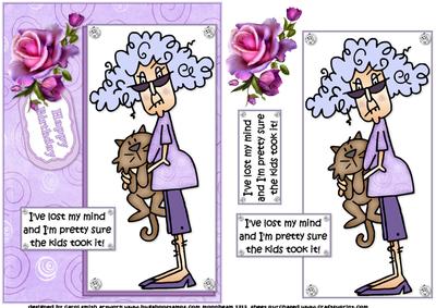 Stella Has Lost Her Mind Quick Card