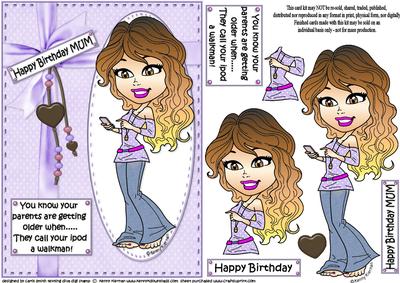 The Teen Diva Sends Birthday Wishes for Mum