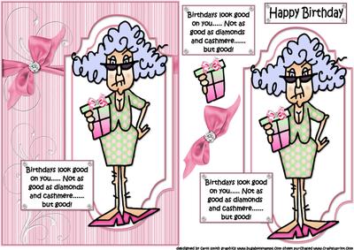 Stella Birthdays Look Good on You Quick Card