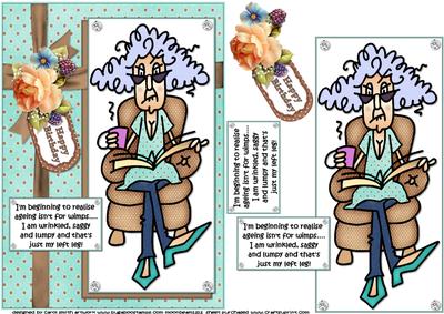 Stella Realises Ageing Isn't for Wimps Quick Card