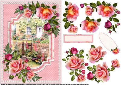 Shabby Chic Rose Cottage