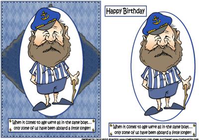 Barnacle Bill Has Been Aboard Longer Quick Card