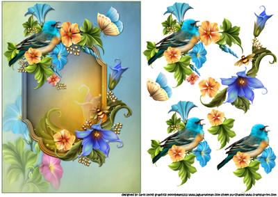 The Winged Friends and Suculent Flowers