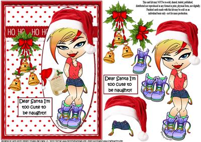 Teen Diva Dear Santa I'm Cute