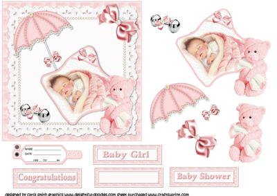 New Baby Girl Lace and Pearls