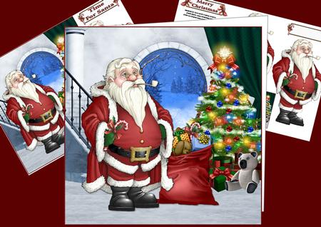 8x8 Time for Santa Mini Kit
