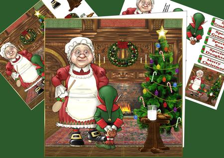 8x8 They're for Santa Mini Kit