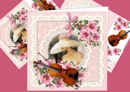 8x8 Musical Lady Mini Kit