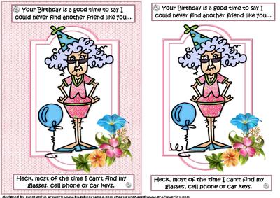 Stella Found a Good Friend Quick Card