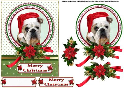 Bulldog Christmas Wishes
