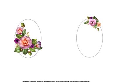 Rose Cottage and Happybirthday with Camellias Insert
