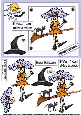 Stella Can Drive a Stick Halloween/birthday