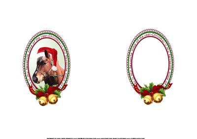 Christmas Wishes for Those Who Love Horses Insert