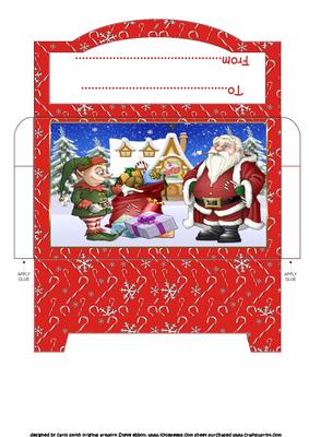 I've Counted Them Santa Money Envelope
