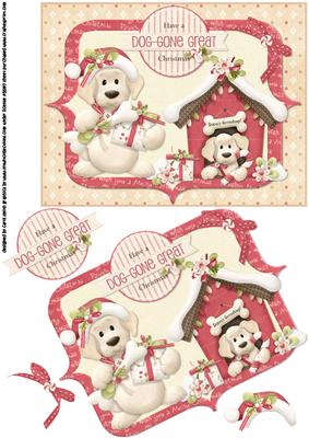 Have a Dog-gone Great Christmas Quick Card