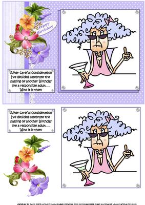 Stella a Responsible Adult Quick Card