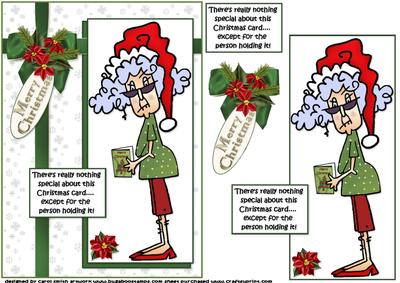 Stella Christmas Wishes Special Person Quick Card