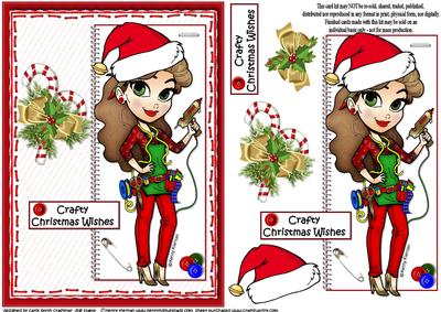 Crafty Christmas Wishes Quick Card