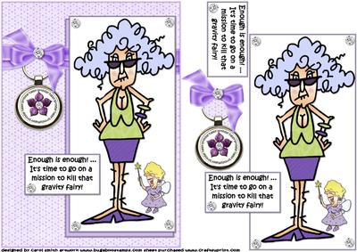 Stella and the Gravity Fairy Quick Card
