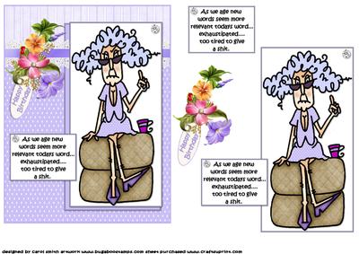 Stella Has a New Word Quick Card