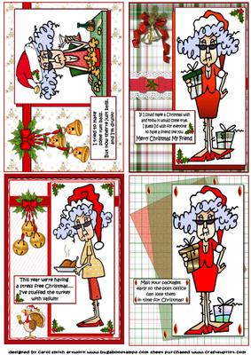 Seleltion of Four Stella Christmas Toppers 3