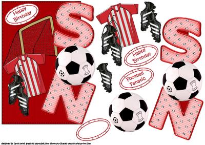 Son Football Red Over the Edge