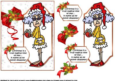 Stella and Her Magical Christmas Quick Card