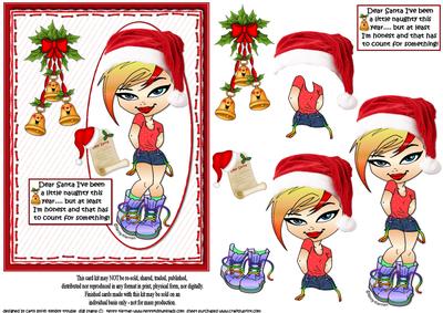 Teen Diva Naughty for Christmas