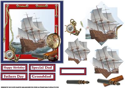 Ye Old Sailing Ship Diamond Pyramid