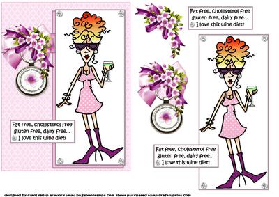 Rita is on a Fab Diet Quick Card