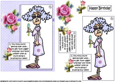 Stella and Her Toothbrush Quick Card