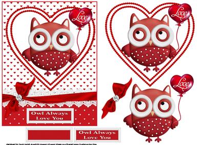 Owl Always Love You Quick Card