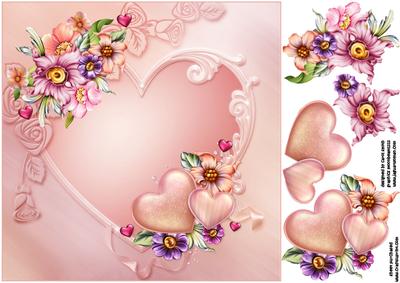 8x8 Hearts and Romance