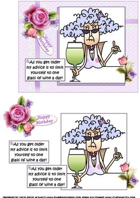 Stella Has Good Advice Quick Card