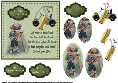 A Verse for the Golfing Dad