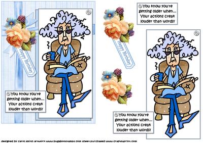 Stella and Her Creaky Actions Quick Card