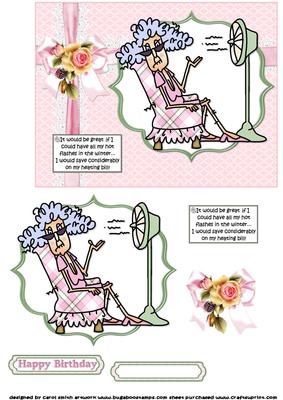Stella and Her Heating Costs Quick Card