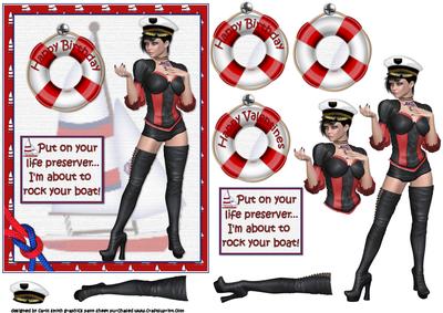 Sexy Sailor Girl Birthday/valentine
