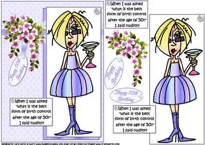 J.j Birth Control for the Over 50's Quick Card