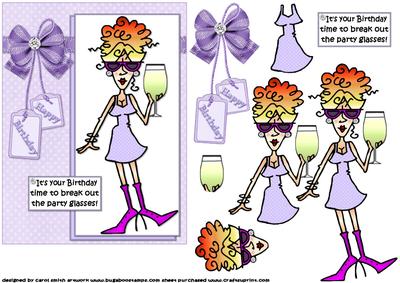 Rita Gets Out the Party Glasses