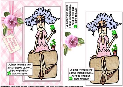 Stella Has a Best Friend Quick Card